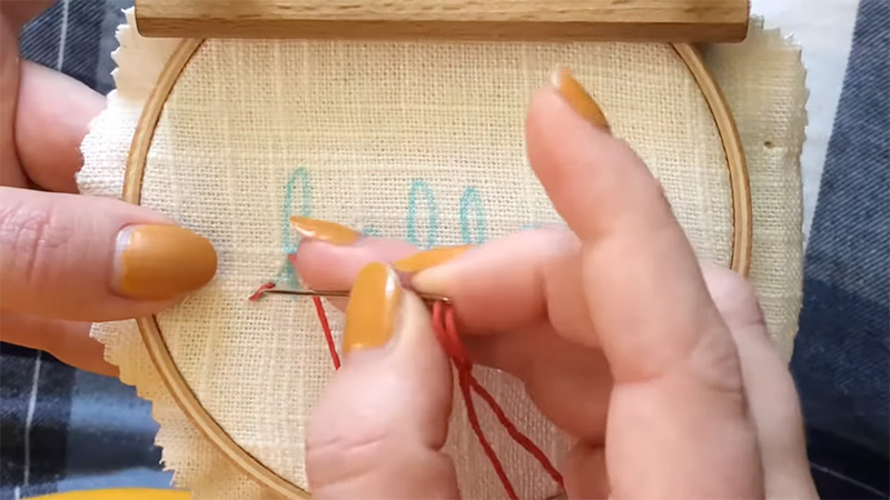 Thread and Start Stitching
