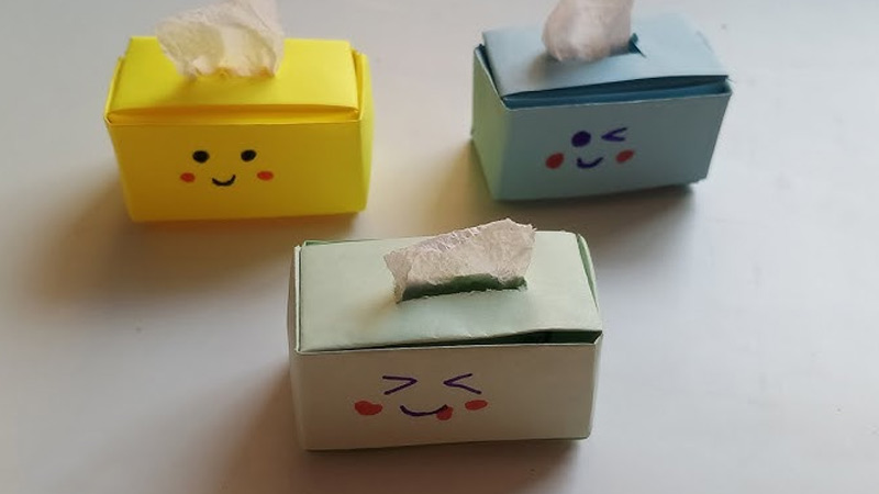 Tissue Box Mini-Storage