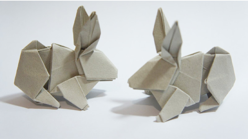 To the Moon Origami Rabbit