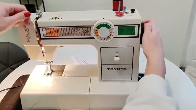 Toyota Sewing Machine Troubleshooting