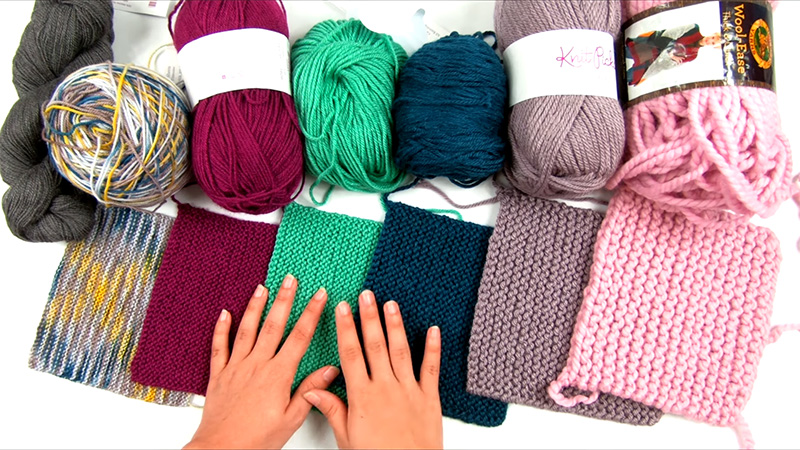 Types of a Skein of Yarn for Knitting