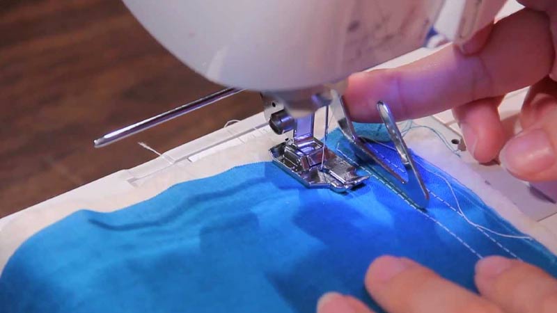 Use a Regular Sewing Foot for Quilting