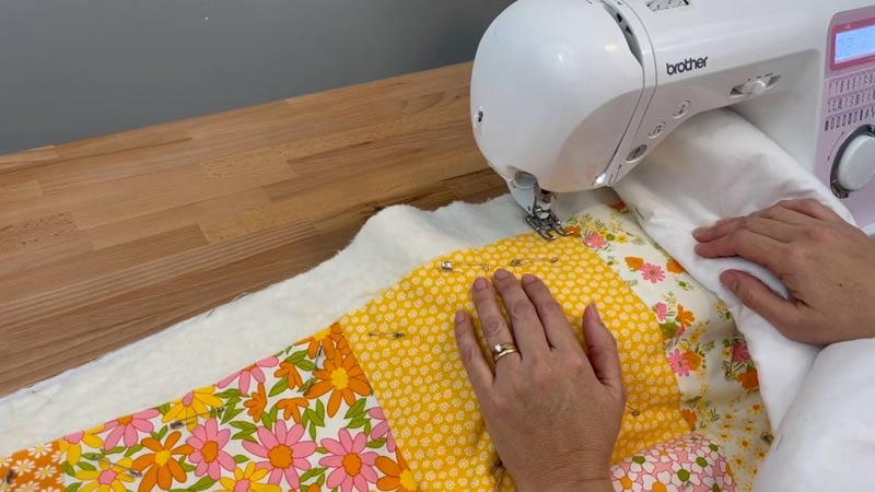 Use the Walking Foot to Bind a Quilt