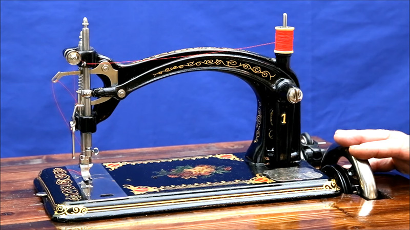 Was Machine Sewing Available in 1880 in America