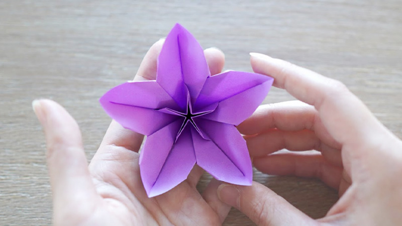 What Is The Easiest Origami Flower To Make