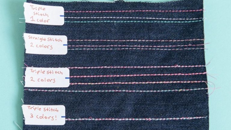 What is a Top Stitch in Sewing