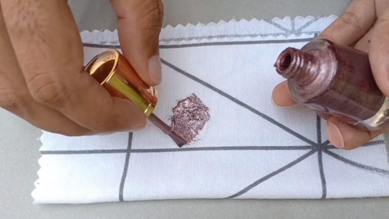 How To Remove Nail Polish From Fabric