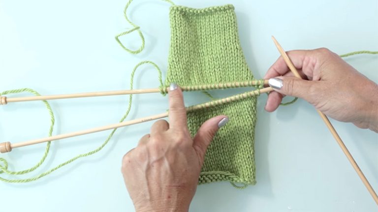 Three-Needle Bind-Off in Knitting