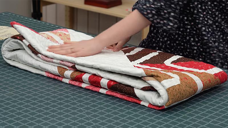 Alternative Techniques for Folding Quilts for Storage