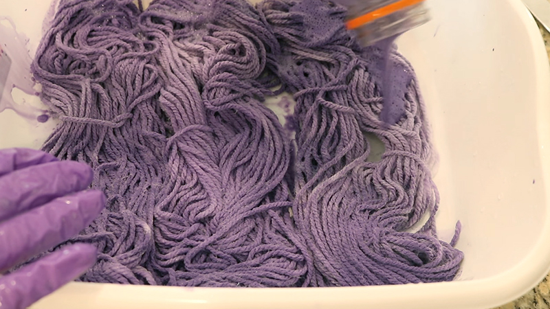 Alternative Ways to Bleach Acrylic Yarn