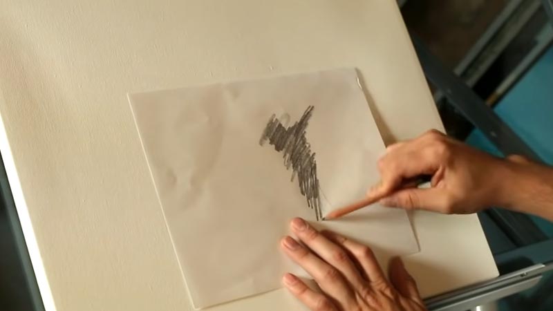 Can You Draw on Canvas With Pencil Before Painting