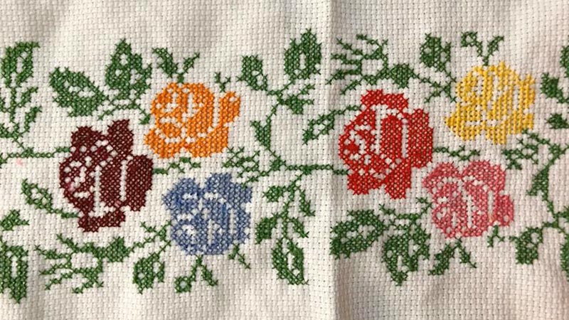 How to Do a Carpet Cross Stitch Embroidery