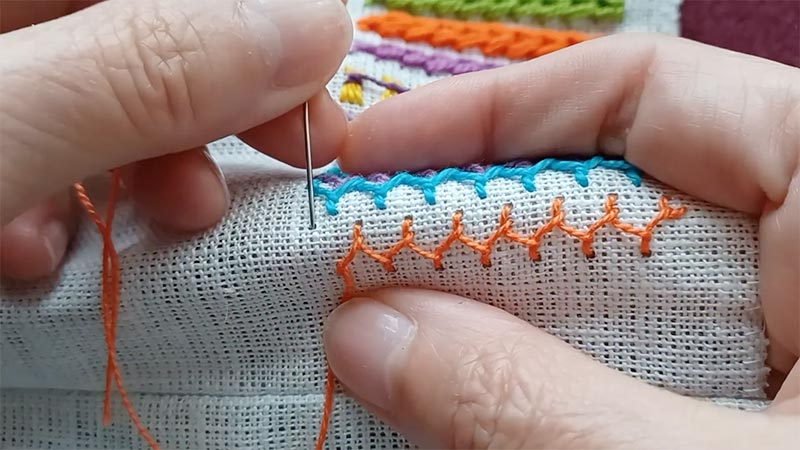 Continue Stitching