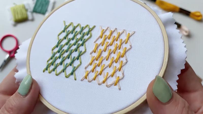 Cover a Stitch Embroidery Backing