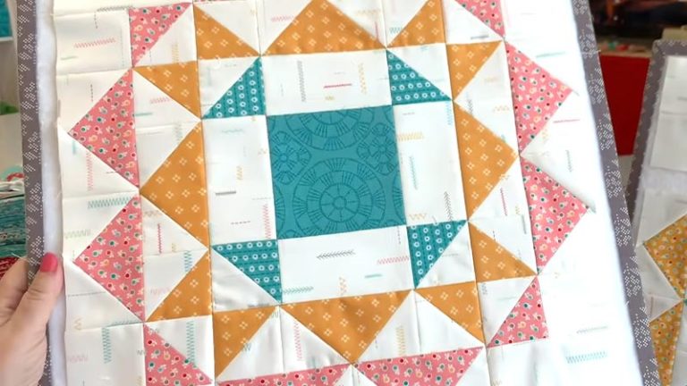 How to Make a Quilt Using Cross-Stitch Blocks