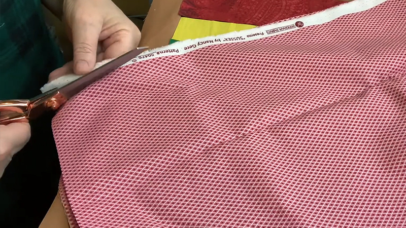 Cutting Fabric