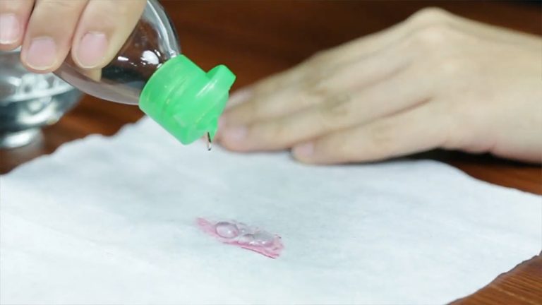 Hand Sanitizer Stain Clothes