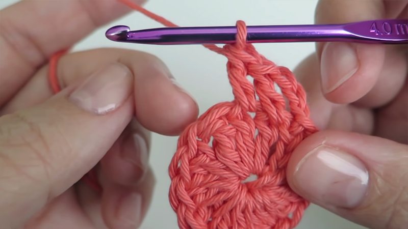 Double Crochet in Each Stitch Across