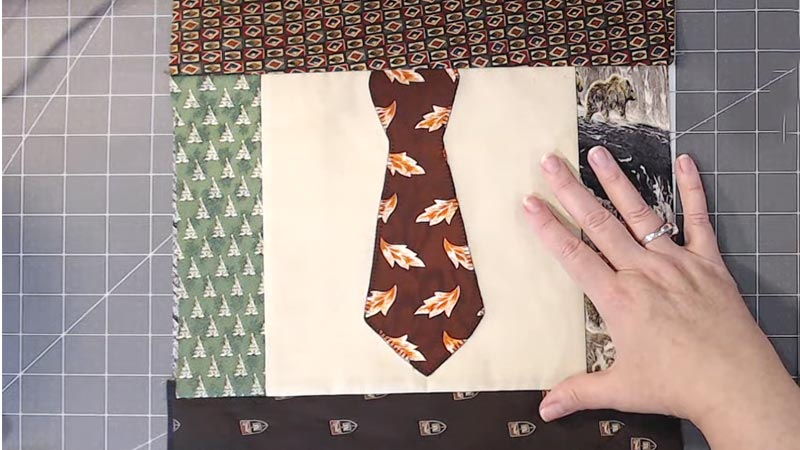 Fabric Appliqué Ties