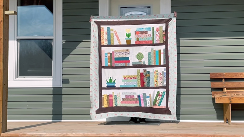 Famous Bookcase Quilt Designs