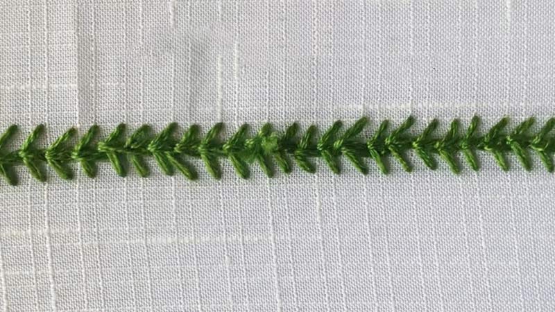 What Common Mistakes Do People Make While Doing Fern Stitch In Embroidery? 