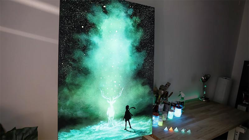 Glow-in-the-Dark Art