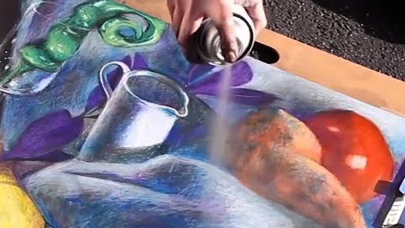 Use a Fixative Spray