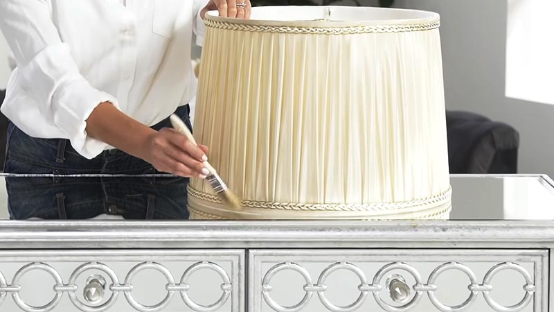 How to Clean Fabric Lamp Shades