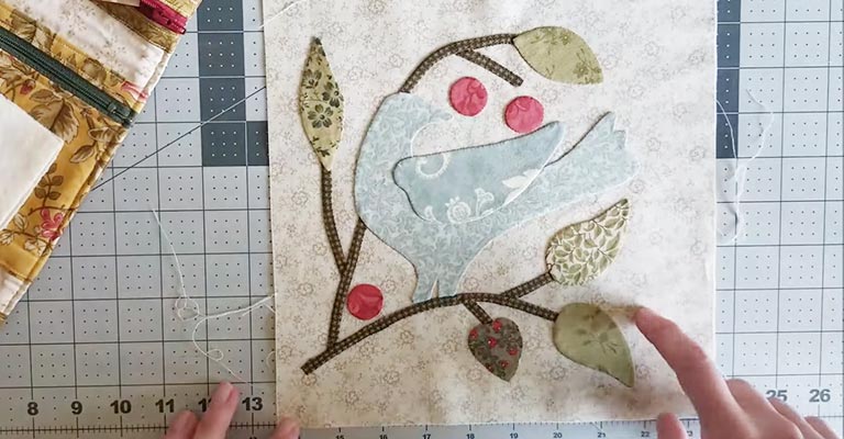 How to Hand Sew Applique Onto Fabric