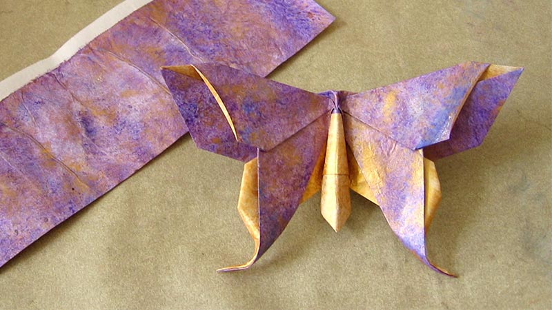 How to Make Tissue Foil Paper Origami