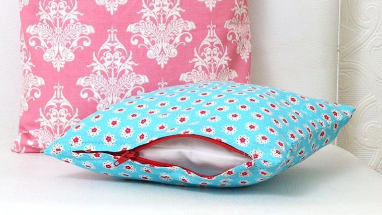 How to Make Zippered Cushion Covers