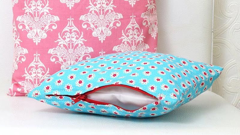 How to Make Zippered Cushion Covers