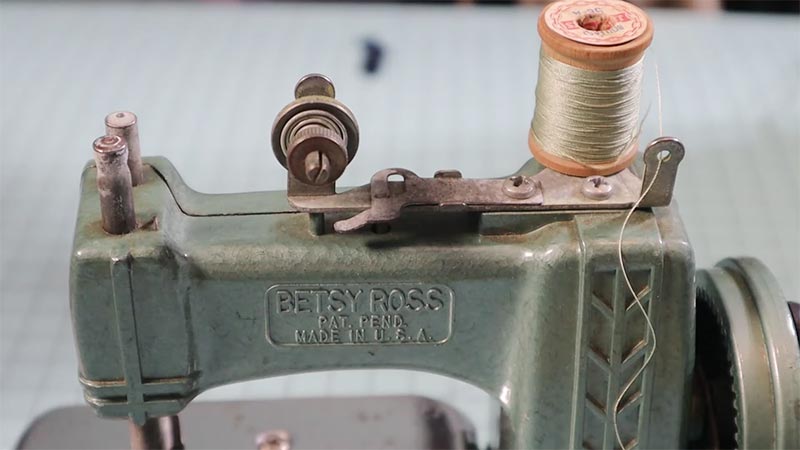 How to Use a Bobbin in an Antique Toy Sewing Machine