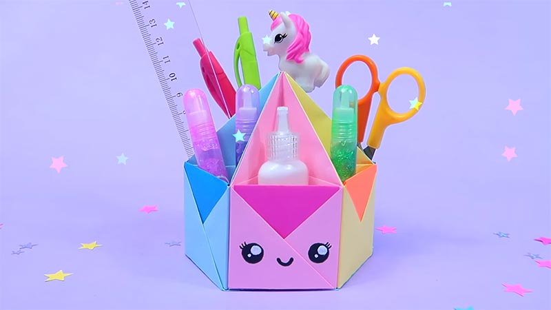 Origami Pencil Holders