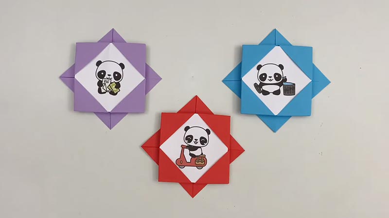 Origami Picture Frames