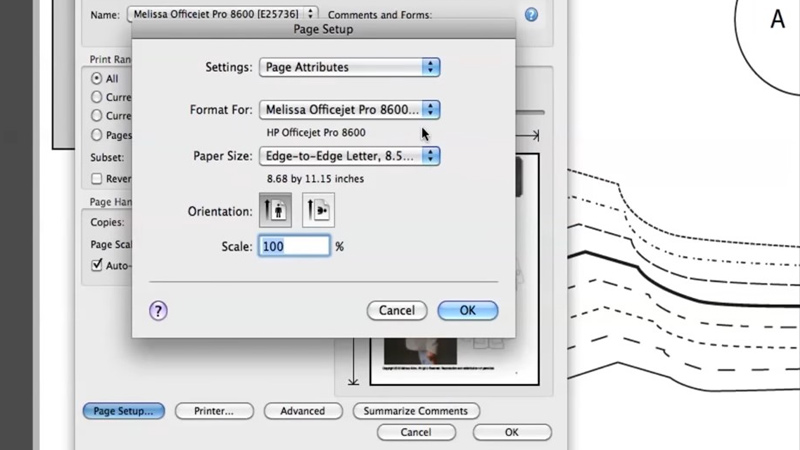 Check The Printer Settings And Print A Test Page