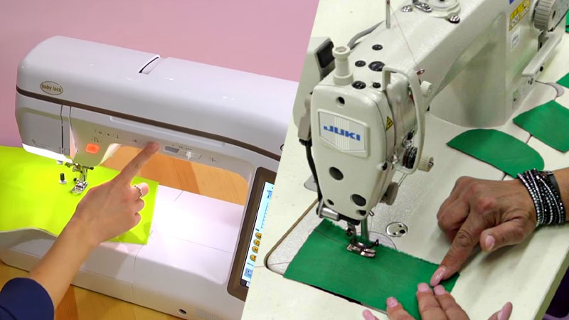 Difference Between a Rectangular and a Circular Sewing Machine