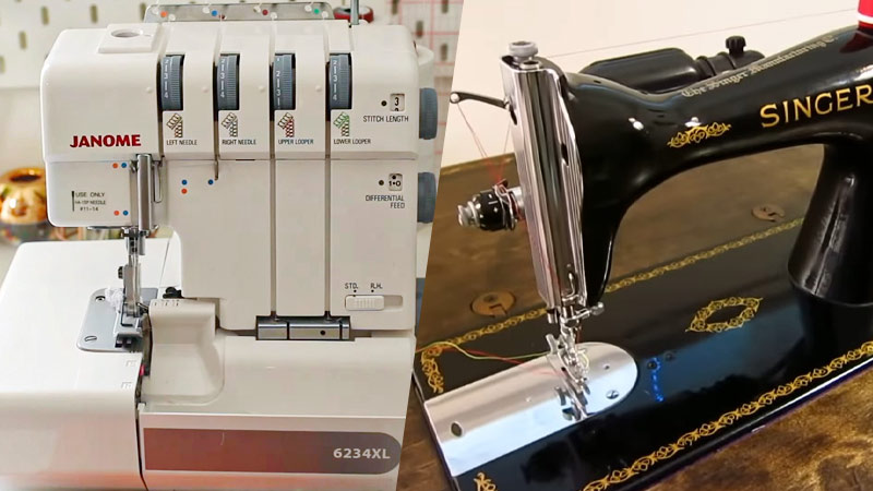 Differences Between a Serger and a Regular Sewing Machine