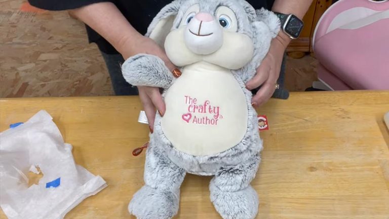 Can a Teddy Bear Be Embroidered