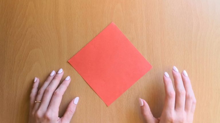Square Piece of Paper for Origami