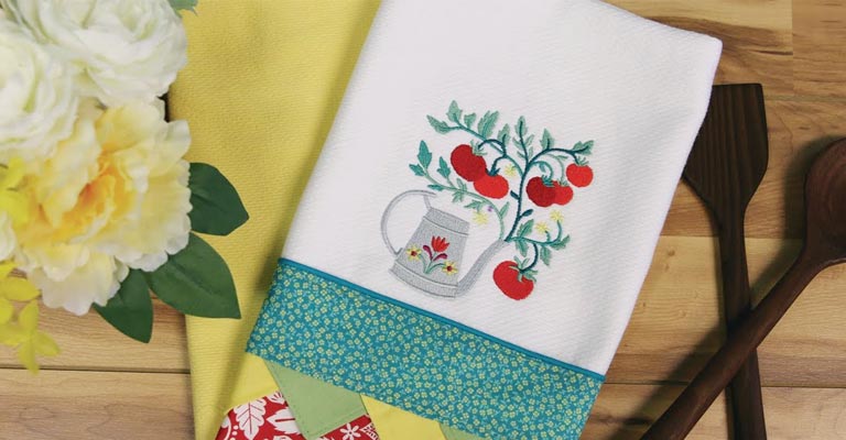 Tea Towel Embroidery Patterns Free