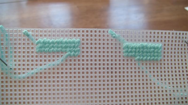 Tent Stitch in Embroidery