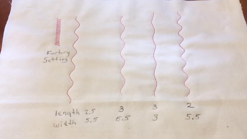 Types of Serpentine Stitch