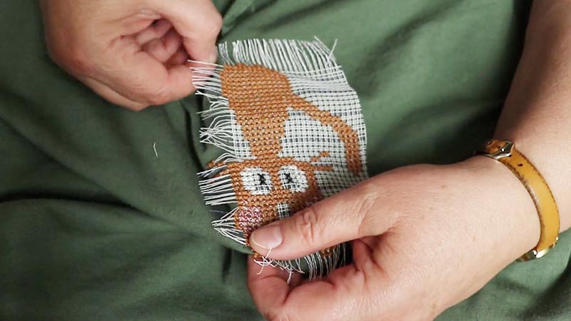 Types of Waste Canvas Stitch Patterns