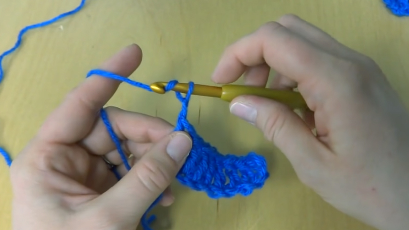 Use Double Crochet