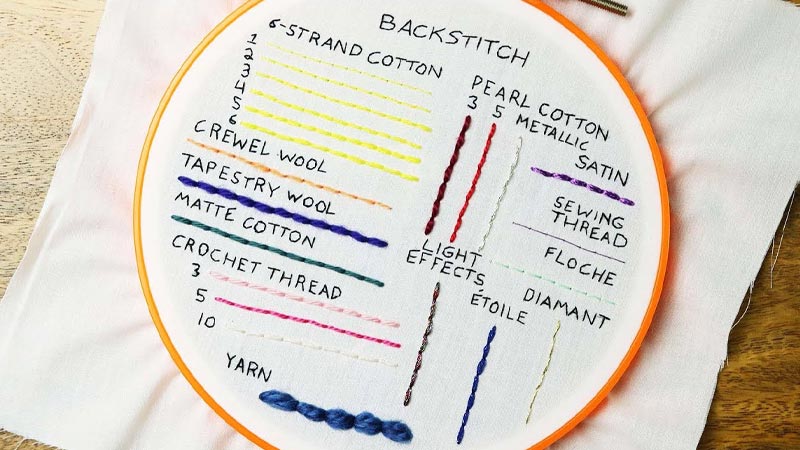 What Are the Different Types of Backstitches