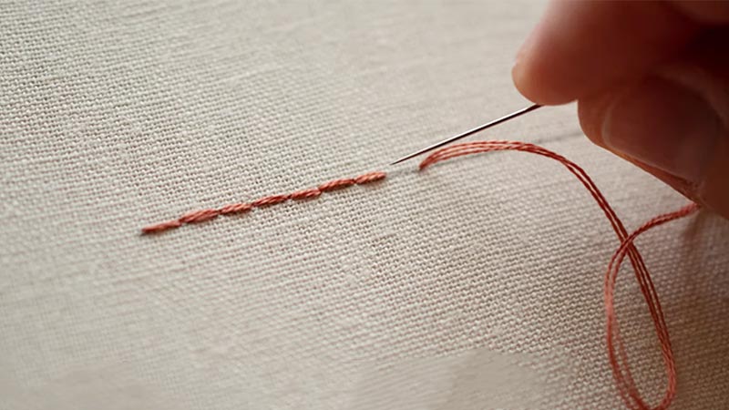 What Is Back Stitch Used For