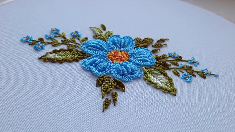 What Is Blue Work Embroidery