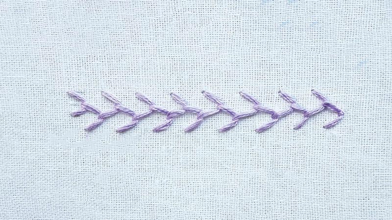 What Is a Feather Stitch Used For