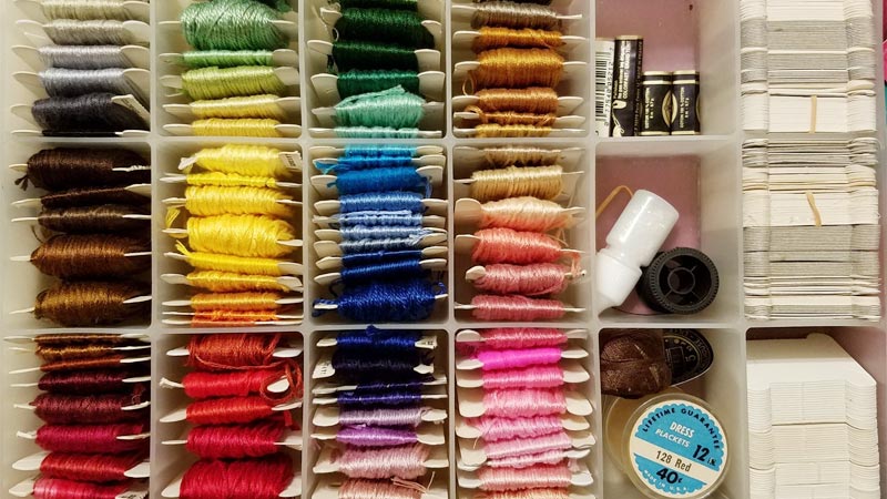 Where Can You Find Spooled Embroidery Thread